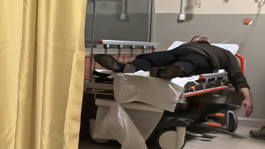 Et keserken kendini yaraladı: Hastanelik oldu haberinin görseli