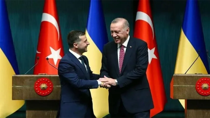 Ukrayna Devlet Başkanı Zelenski Ankara'ya geliyor haberinin görseli