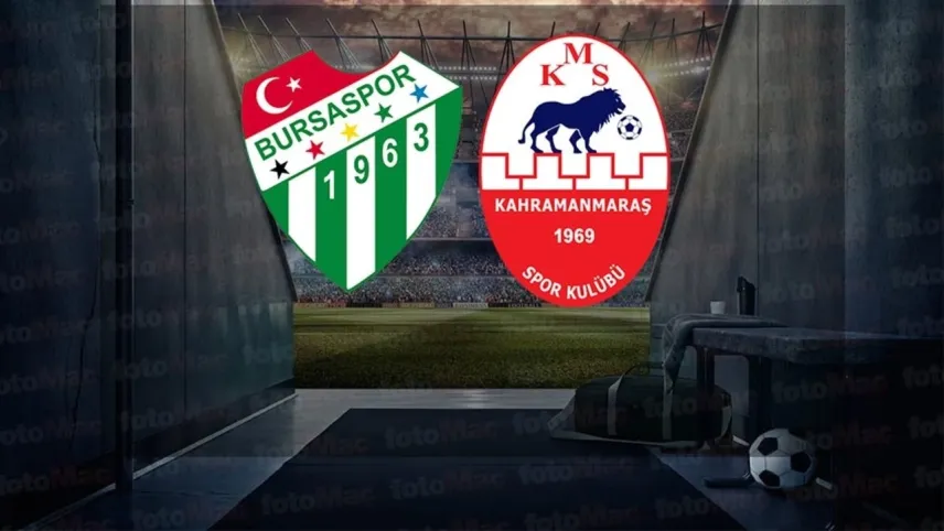 Bursaspor – Kahramanmaraşspor maçına hava engeli haberinin görseli