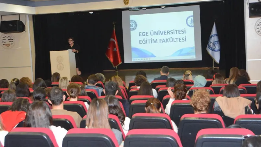 Ege Üniversitesinde Erken Çocukluk Eğitimi konuşuldu haberinin görseli