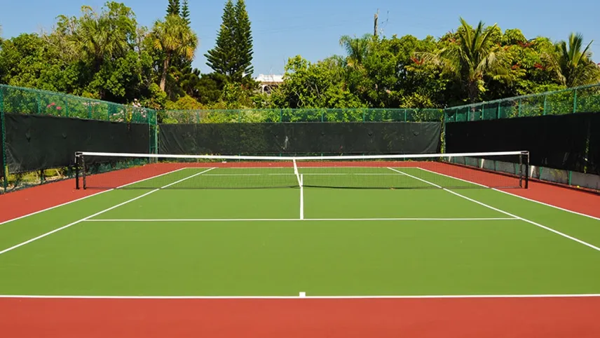 Güzelbahçe’de kira karşılığı tenis kortu haberinin görseli
