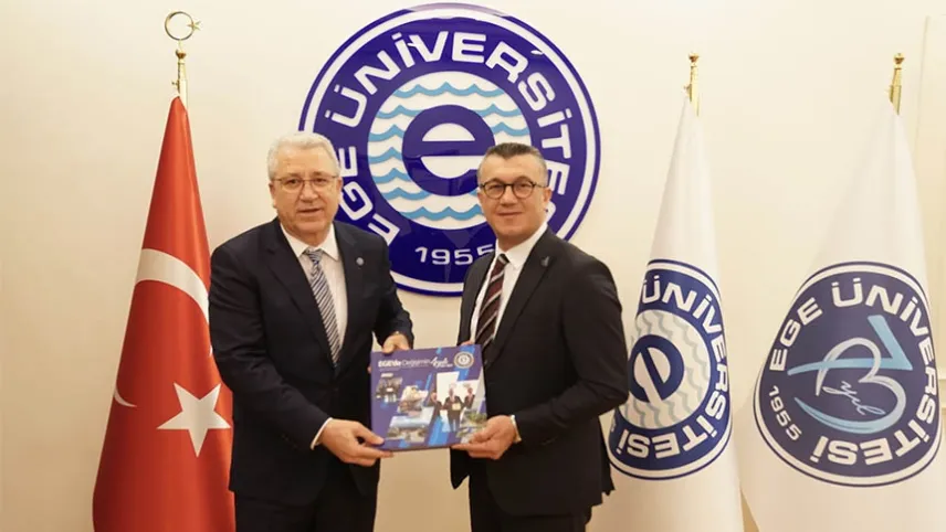 TÜSEB Başkanı Prof. Dr. Ümit Kervan, Ege Üniversitesine konuk oldu haberinin görseli