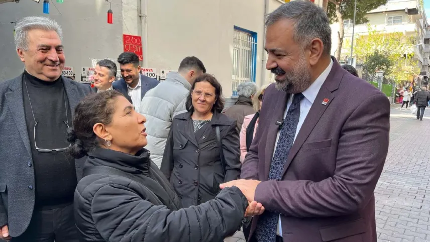Aslanoğlu, sıkılmadık el bırakmamak için sahada haberinin görseli