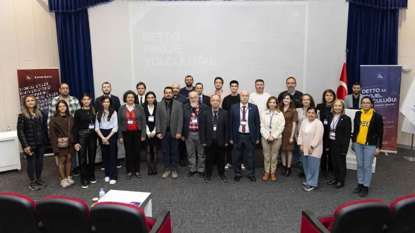 DEÜ'de “DETTO ile Proje Yolculuğu” etkinliği haberinin görseli