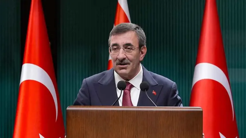 Cumhurbaşkanı Yardımcısı Yılmaz'dan izinsiz gösteriler hakkında açıklama haberinin görseli