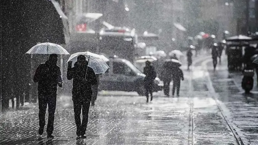 Meteorolojiden o bölgelere kuvvetli yağış uyarısı haberinin görseli