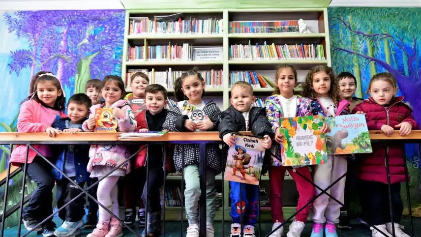 61. Kütüphane Haftası Bornova’da coşkuyla kutlandı haberinin görseli
