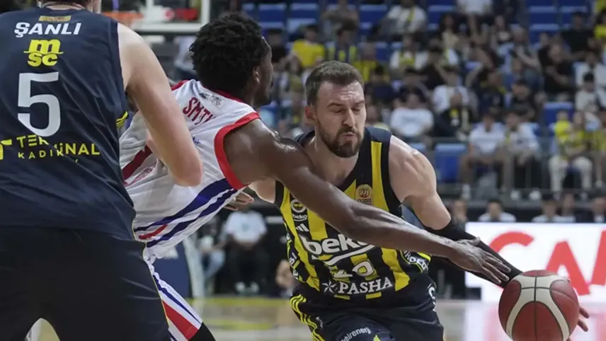 Fenerbahçe Beko, Bahçeşehir Koleji'ni mağlup etti haberinin görseli