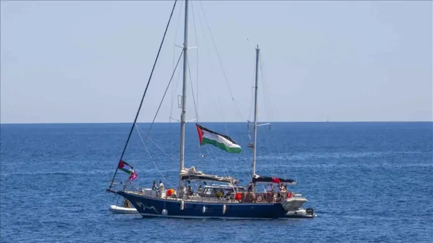 12 aktivist ablukayı kırmak için Gazze’ye yelken açtı  haberinin görseli