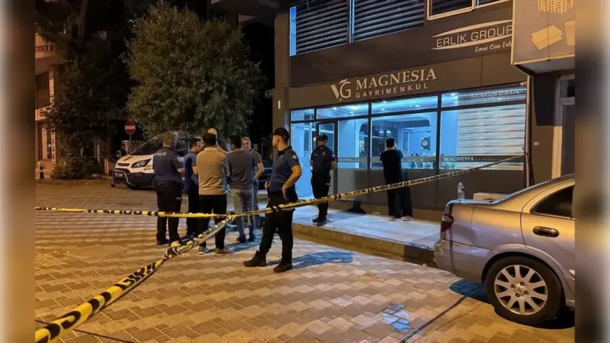 Manisa&#039;da Emlak Ofisi&#039;ndeki hesaplaşma kanlı bitti haberinin görseli