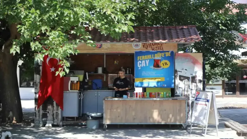 Efes Selçuk’ta çay 1 lira oldu haberinin görseli