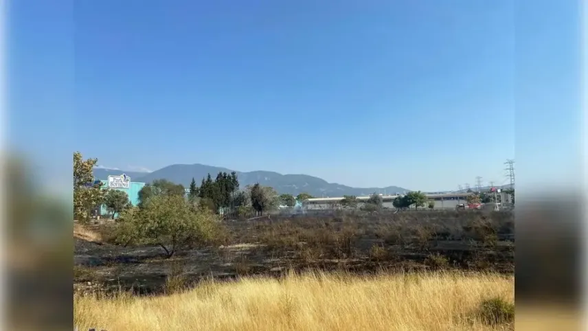 İzmir&#039;de AVM otoparkında yangın paniği! haberinin görseli