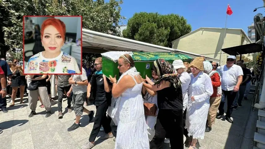 Özbek Dinara Alya Urkasimova'nın tabutunu kadınlar taşıdı haberinin görseli
