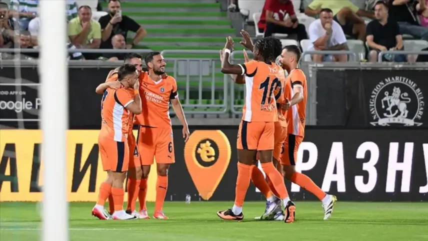 Başakşehir Avrupa’ya galibiyetle döndü haberinin görseli