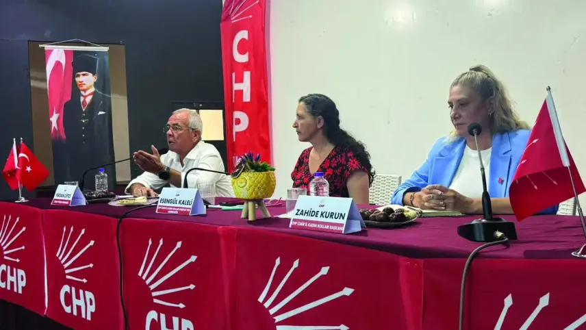 CHP İzmir Kadın Kolları’ndan Maden Yasası ve Zeytinliklerin Geleceği paneli haberinin görseli