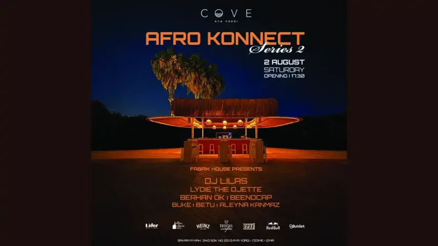 Afro Konnect Vol.2 Çeşme’de ritimleri sahile taşıyor haberinin görseli