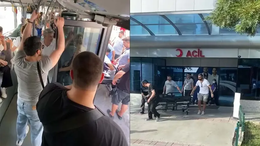 İzmir’de belediye otobüsü şoförü rahatsızlanan yolcuyu hastaneye yetiştirdi haberinin görseli