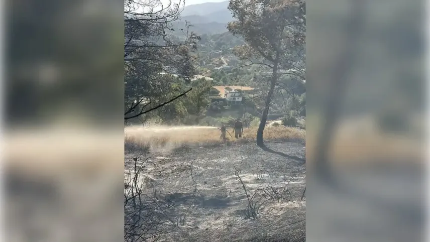 Hatay Antakya&#039;da orman yangını! haberinin görseli