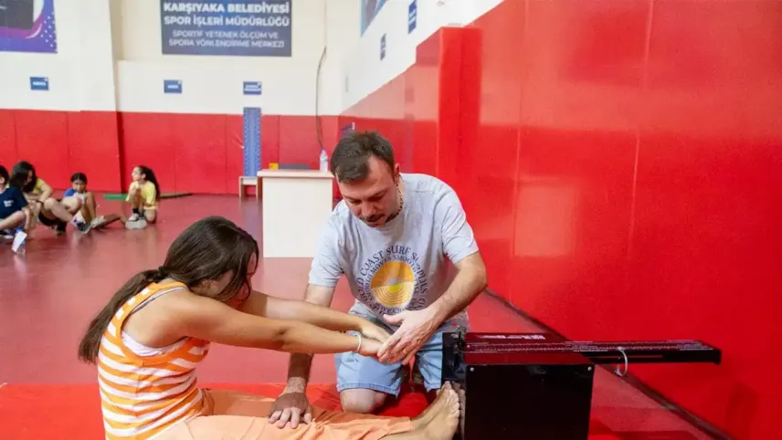 Karşıyaka’da çocuklara ücretsiz spor desteği haberinin görseli
