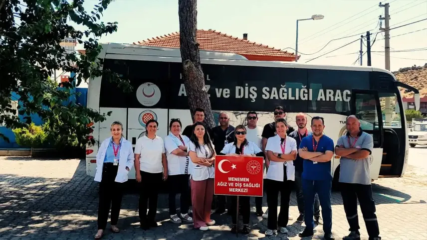 Diş tedavisi artık mahallenizde: Mobil araçta erişilebilir tedavi haberinin görseli