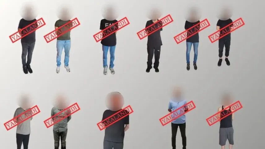 Kırmızı bülten operasyonu: 4 ülkede yakalanan 11 suçlu Türkiye’de haberinin görseli