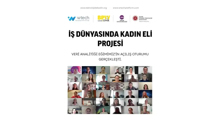 İzmir’de kadın liderler Veri Analitiği Eğitimi’nde buluştu  haberinin görseli